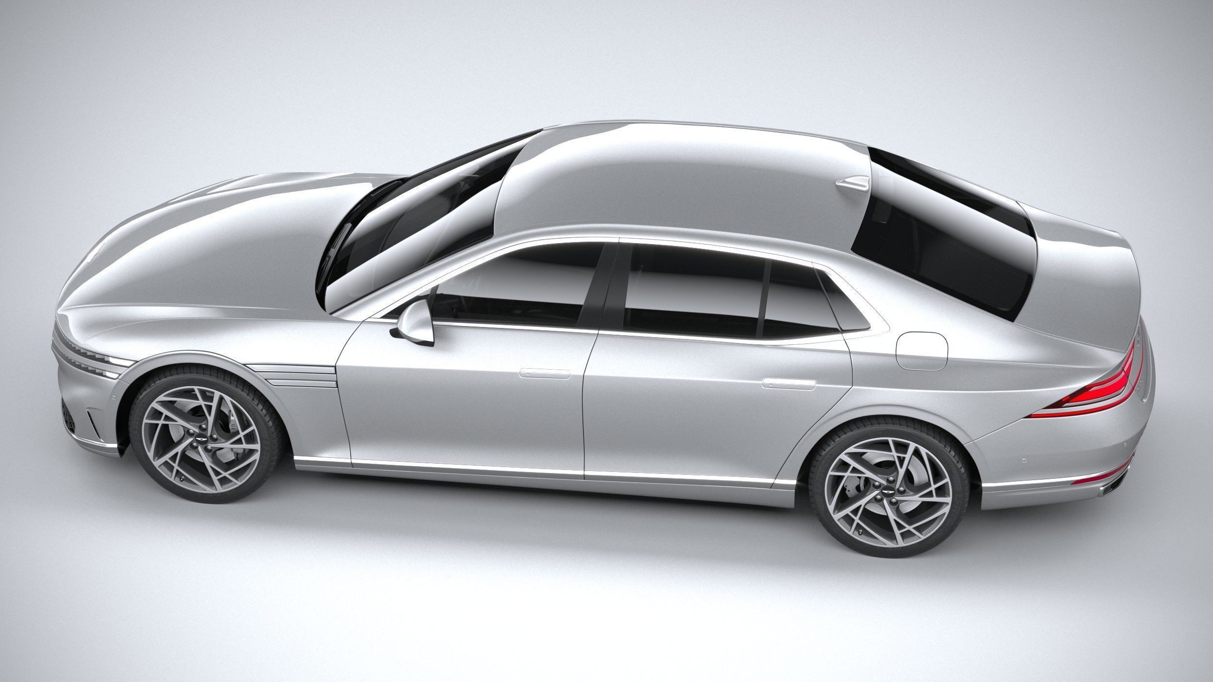 Genesis G90 2023 3D model_9