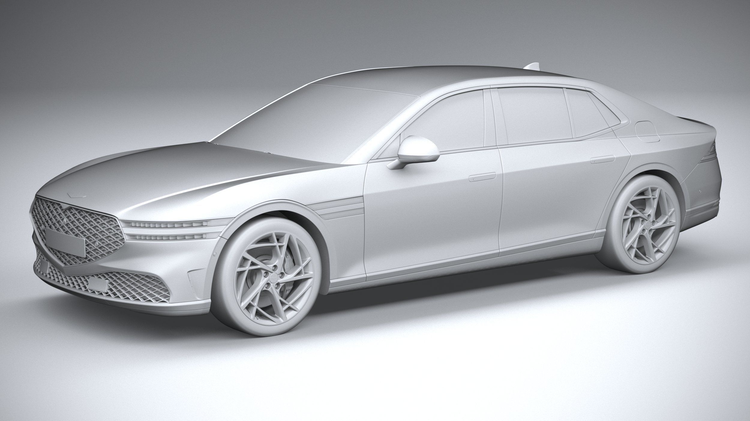 Genesis G90 2023 3D model_19