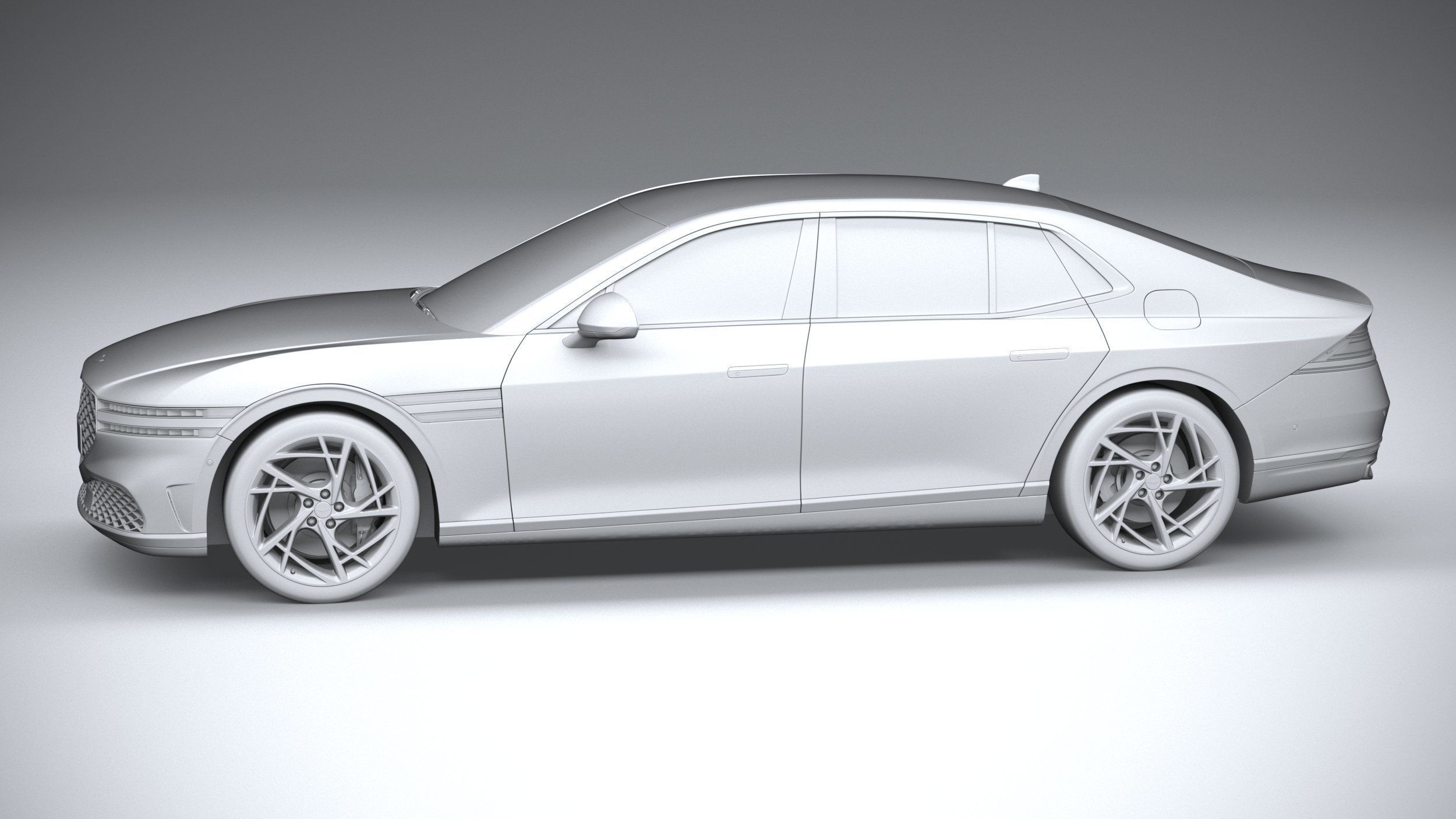 Genesis G90 2023 3D model_22