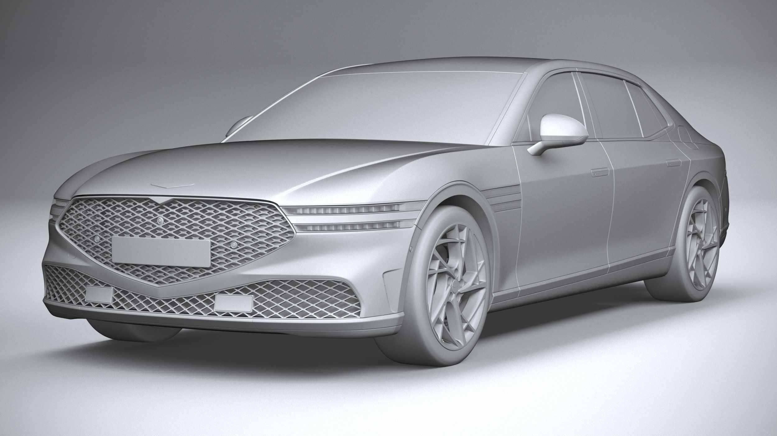 Genesis G90 2023 3D model_20