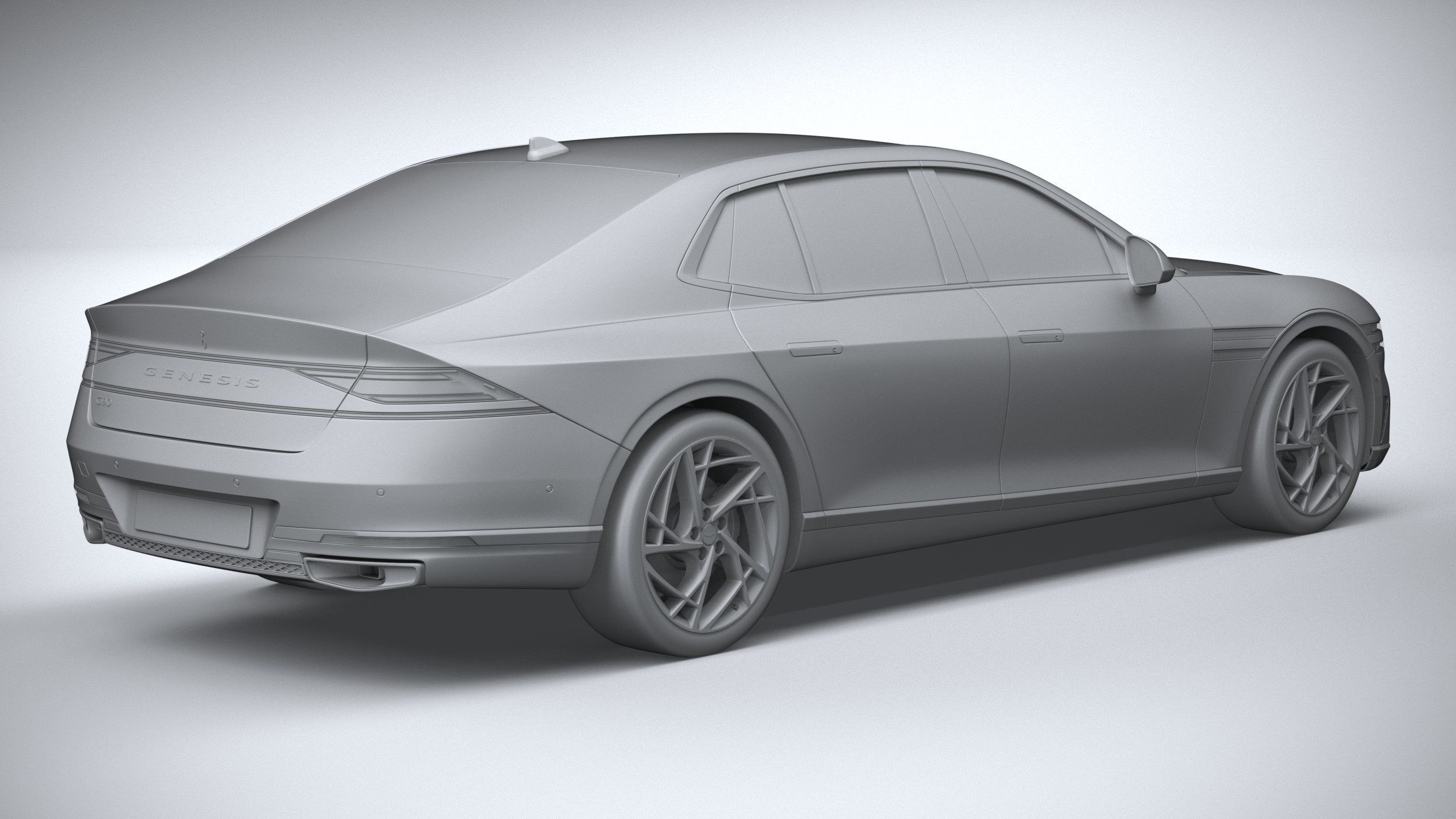 Genesis G90 2023 3D model_25