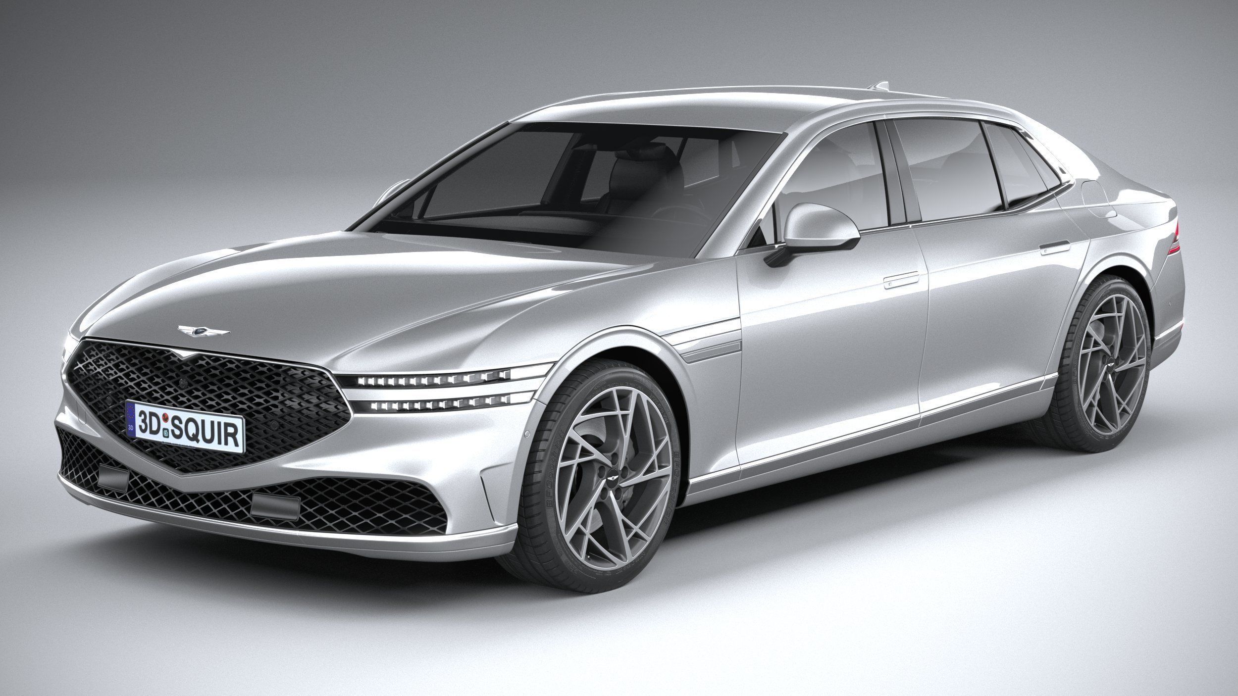 Genesis G90 2023 3D model_1