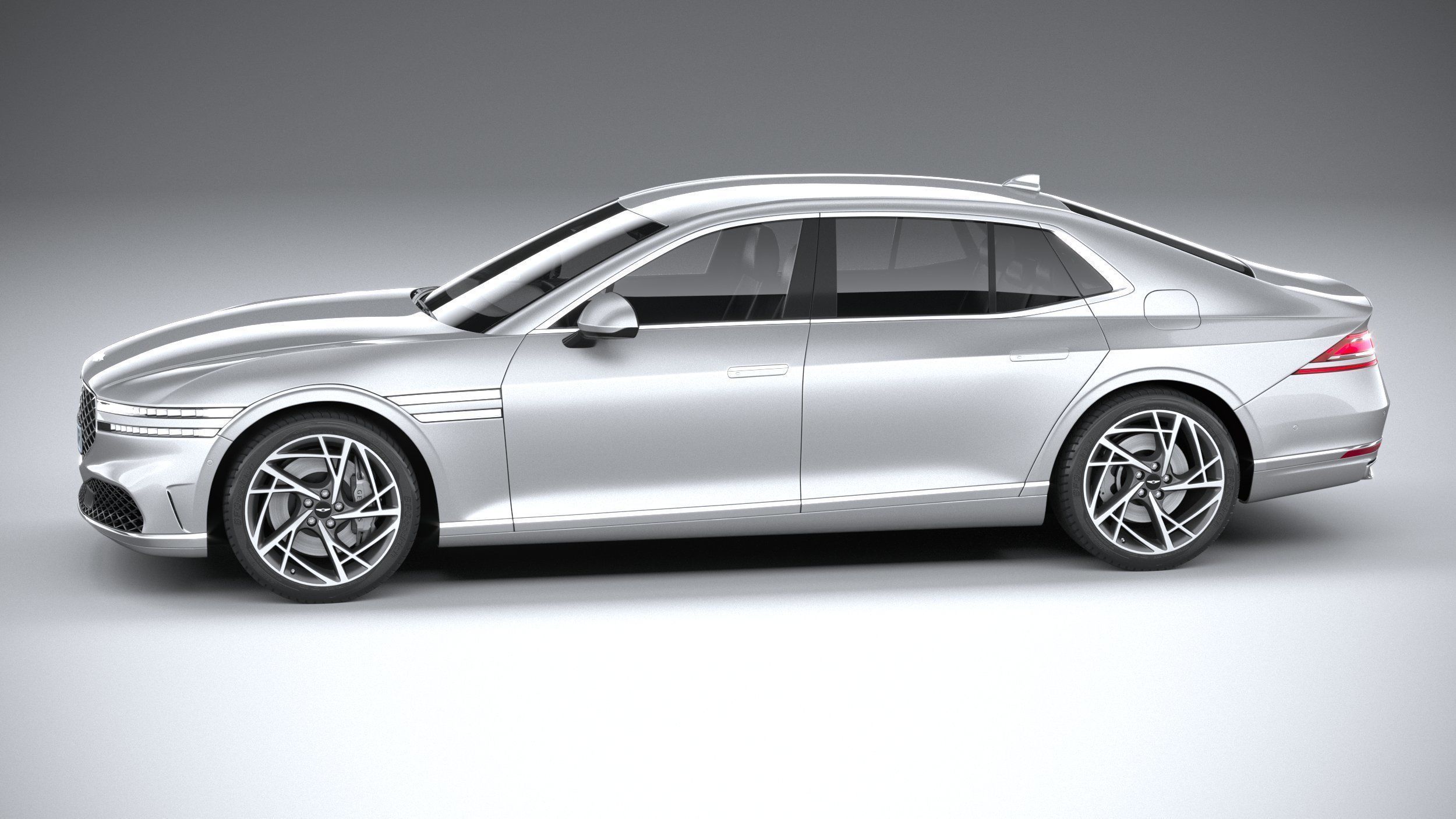 Genesis G90 2023 3D model_8