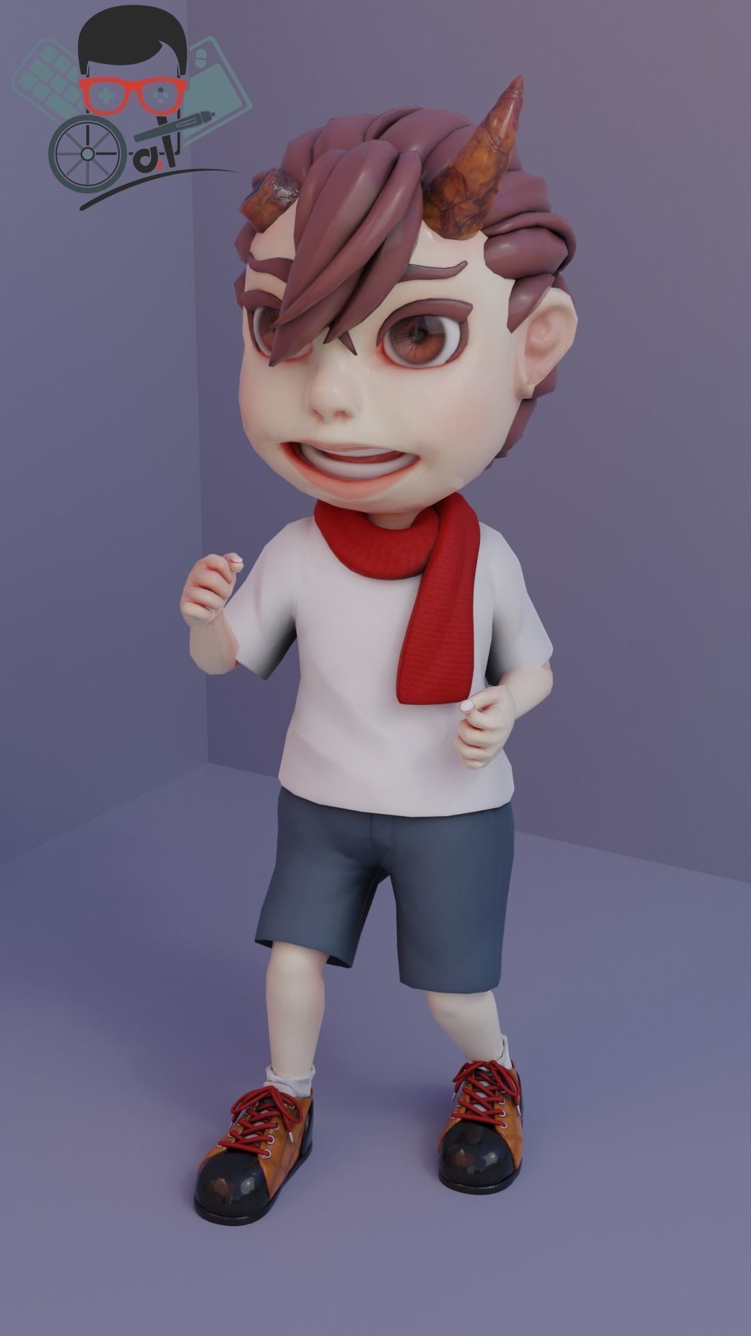 3d character 09 V2 3D model_1