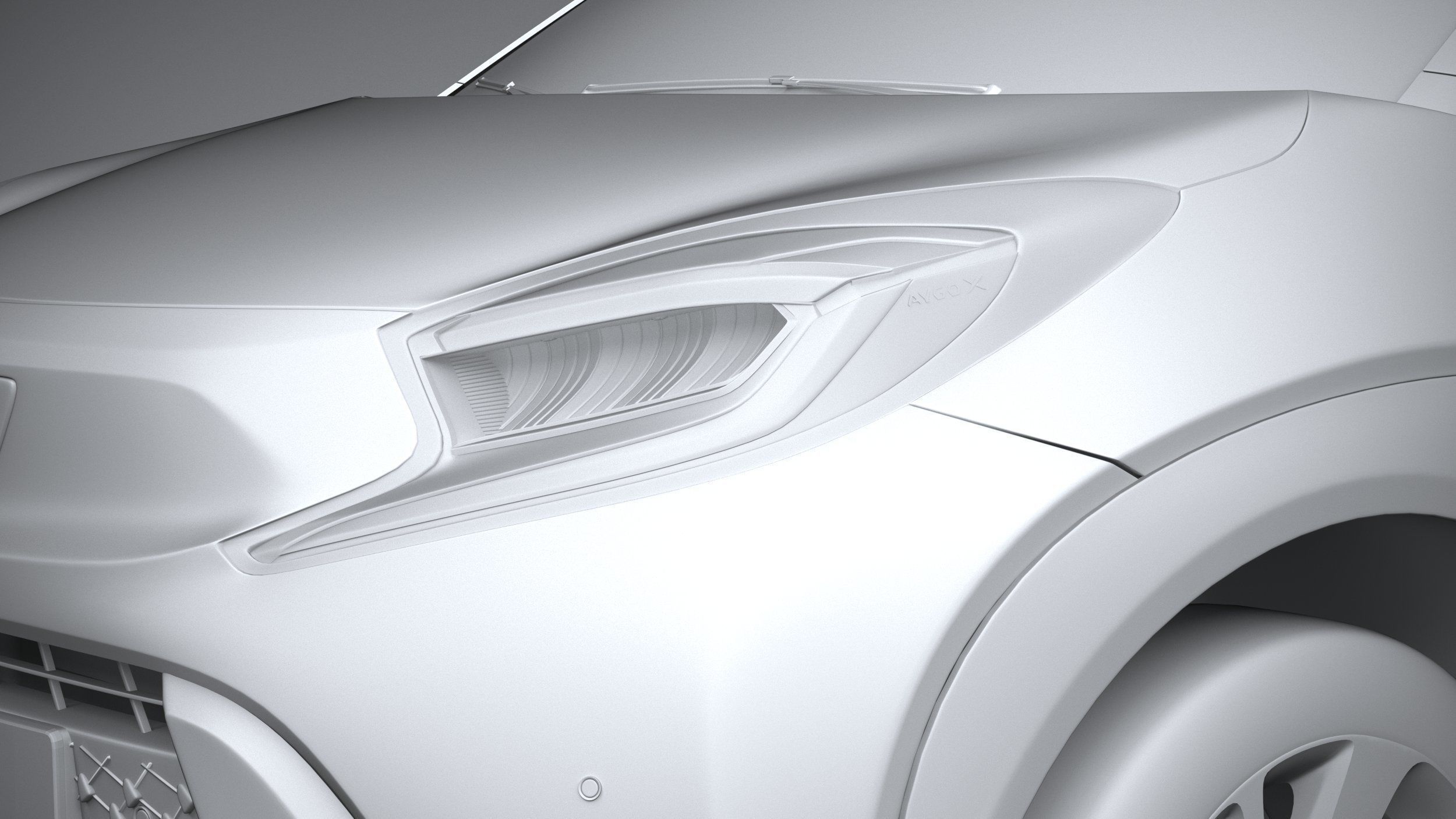 Toyota Aygo X 2022 3D model_23