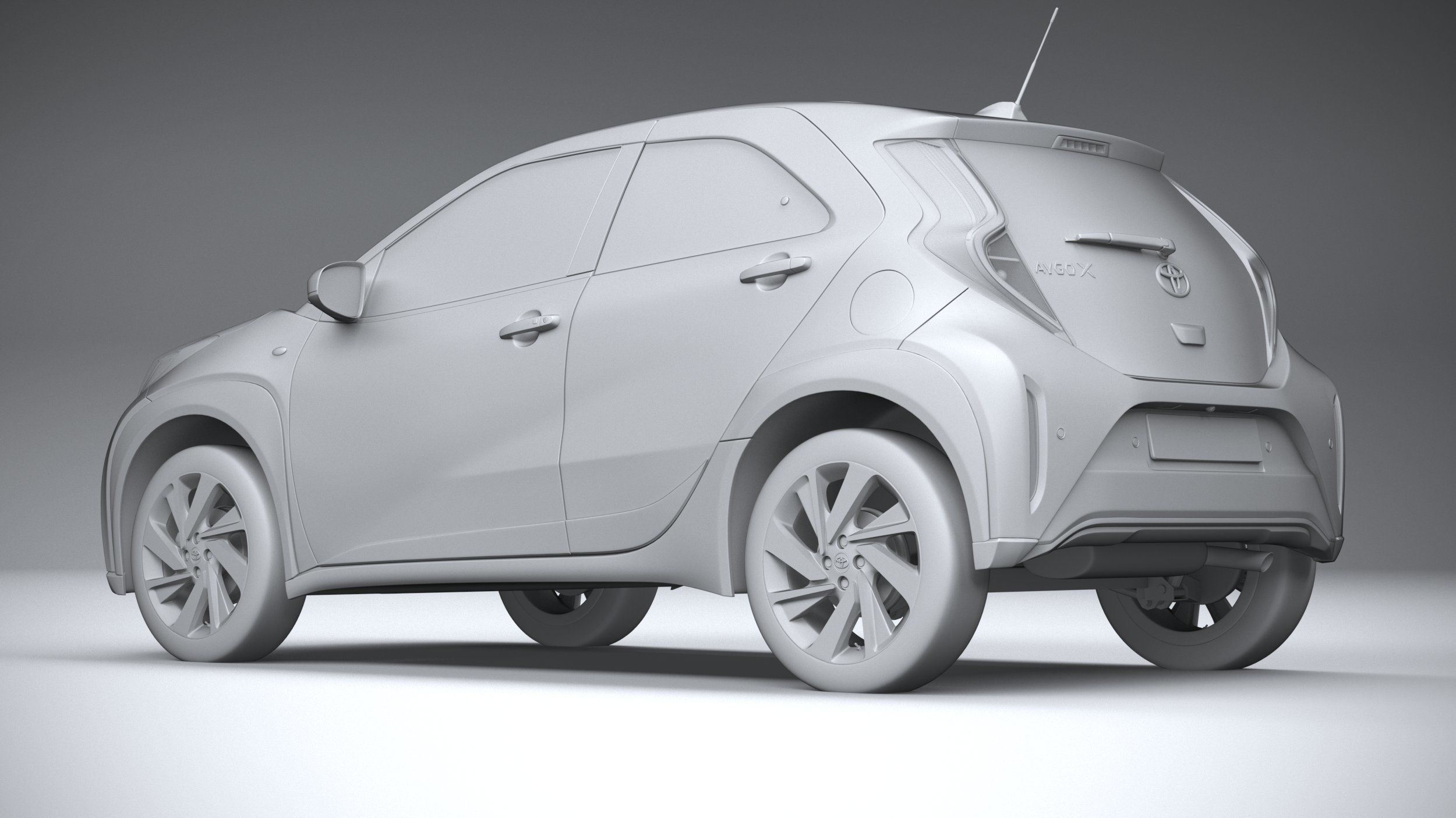 Toyota Aygo X 2022 3D model_21
