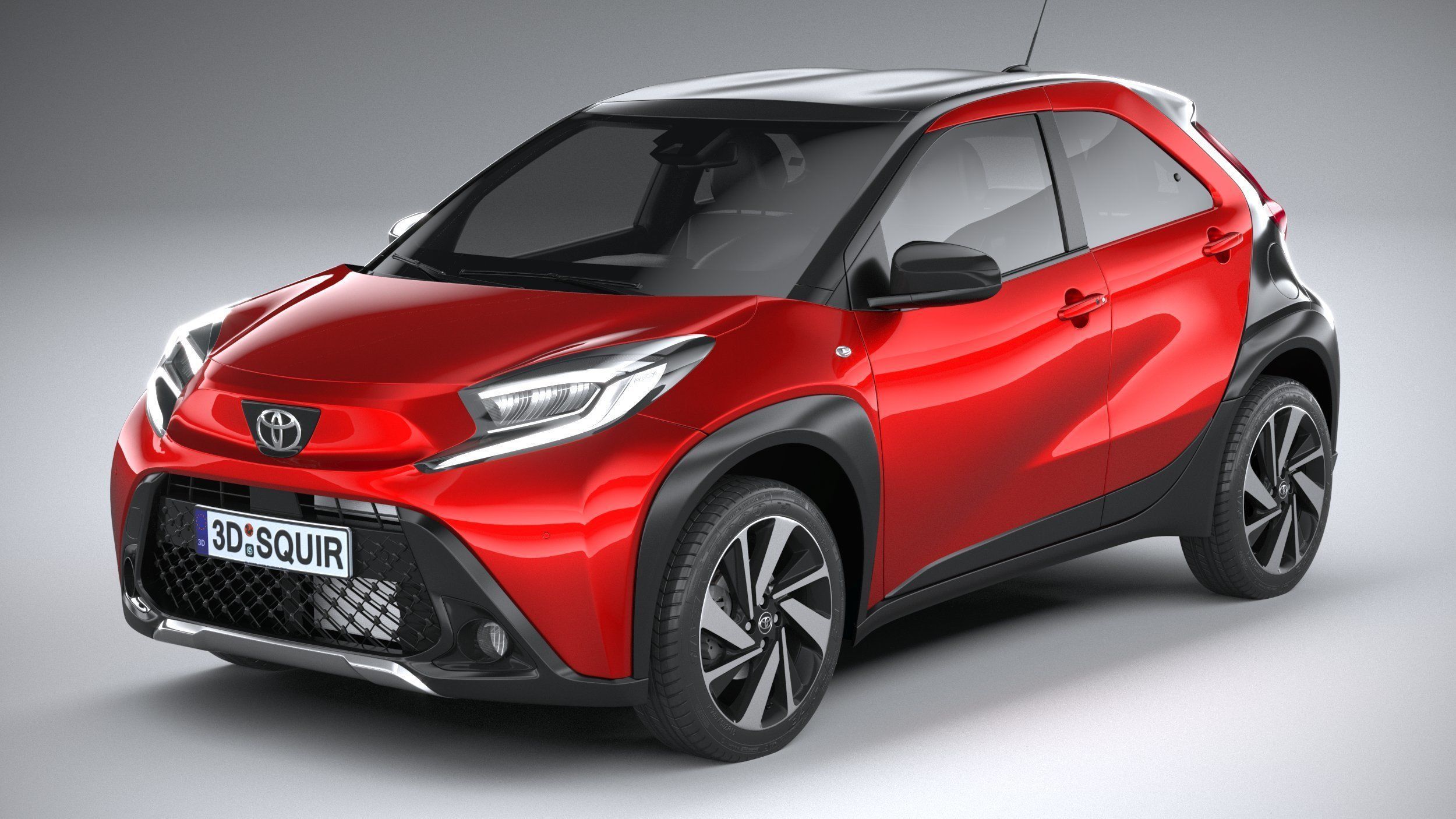 Toyota Aygo X 2022 3D model_1