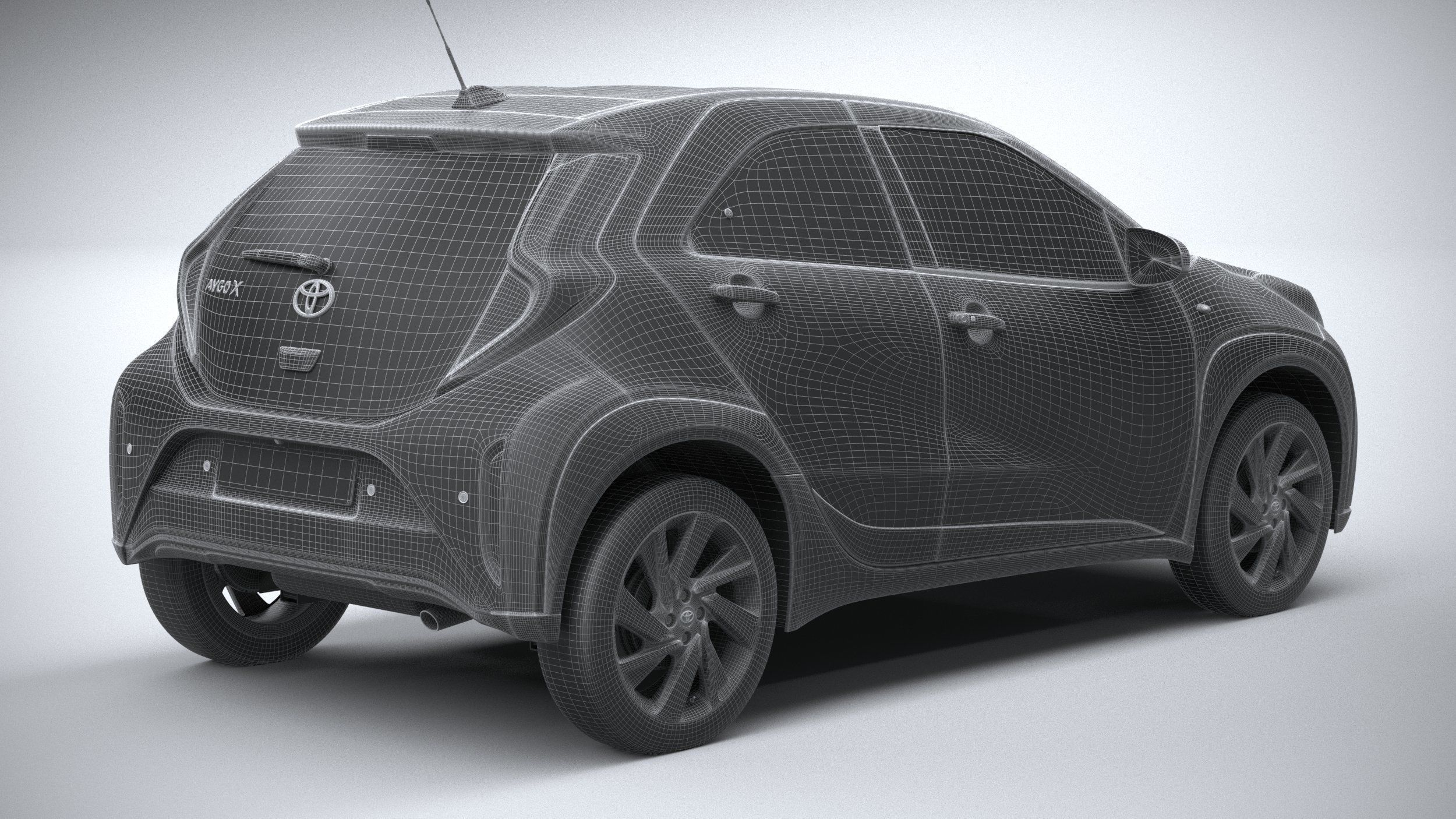 Toyota Aygo X 2022 3D model_27
