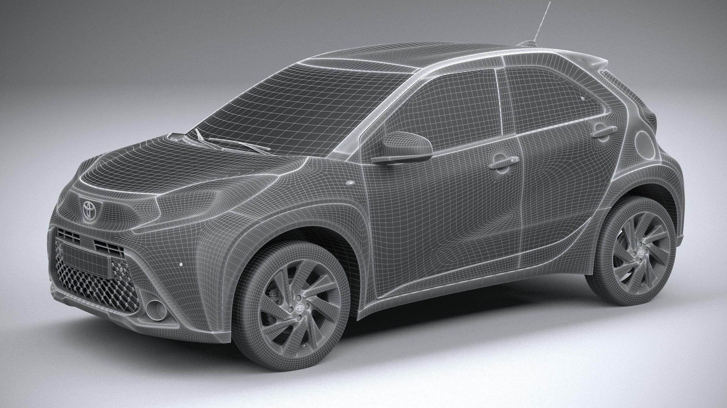 Toyota Aygo X 2022 3D model_26