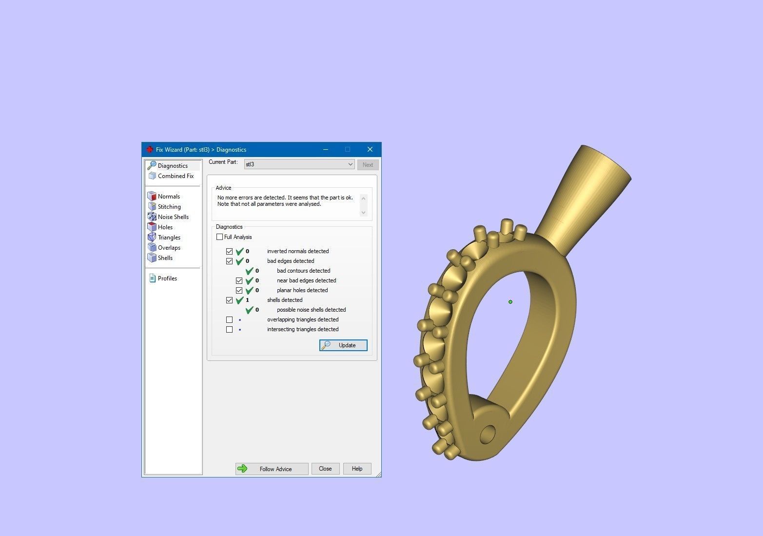 Gold N887 3D print model_8