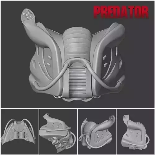 Predator - City Hunter Rebreather mask 3D print model