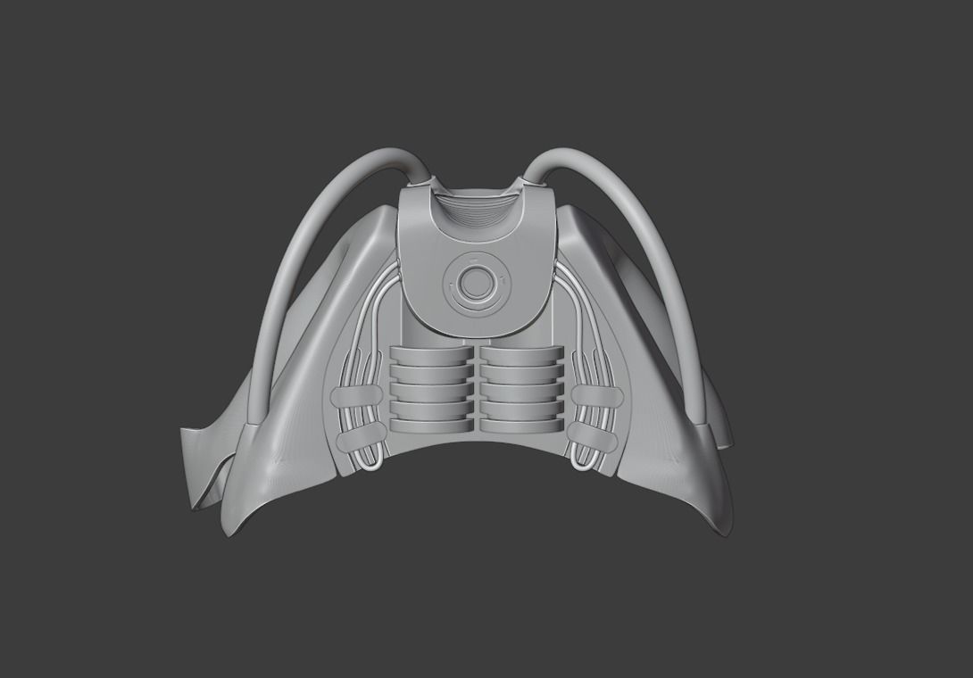 Predator - City Hunter Rebreather mask 3D print model_6