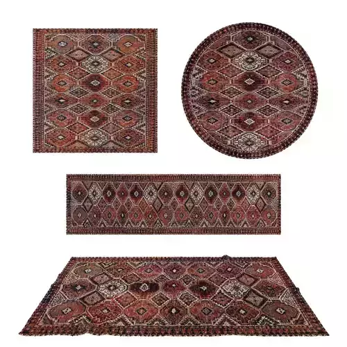 Rugs No 544 Low-poly 3D model