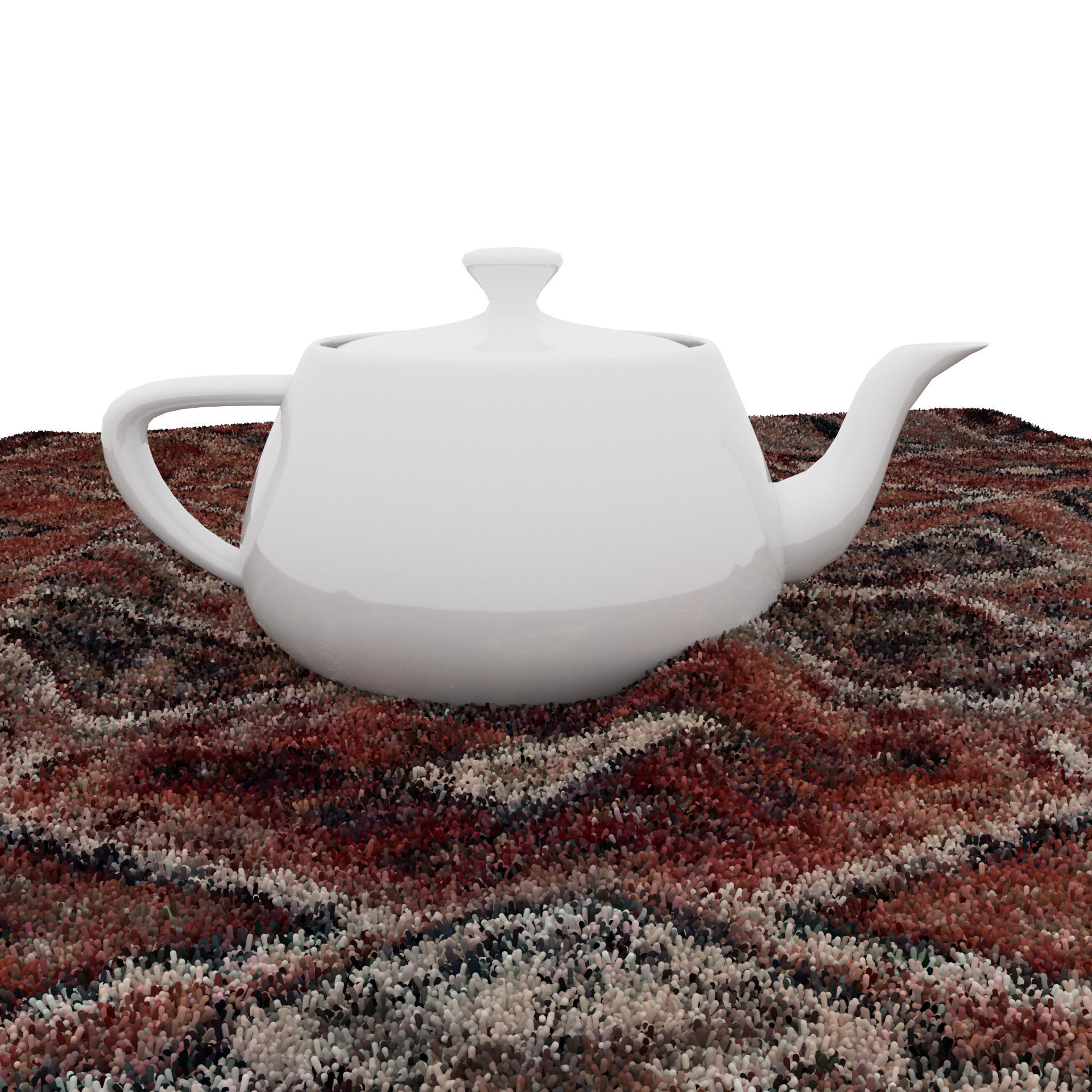 Rugs No 544 Low-poly 3D model_6