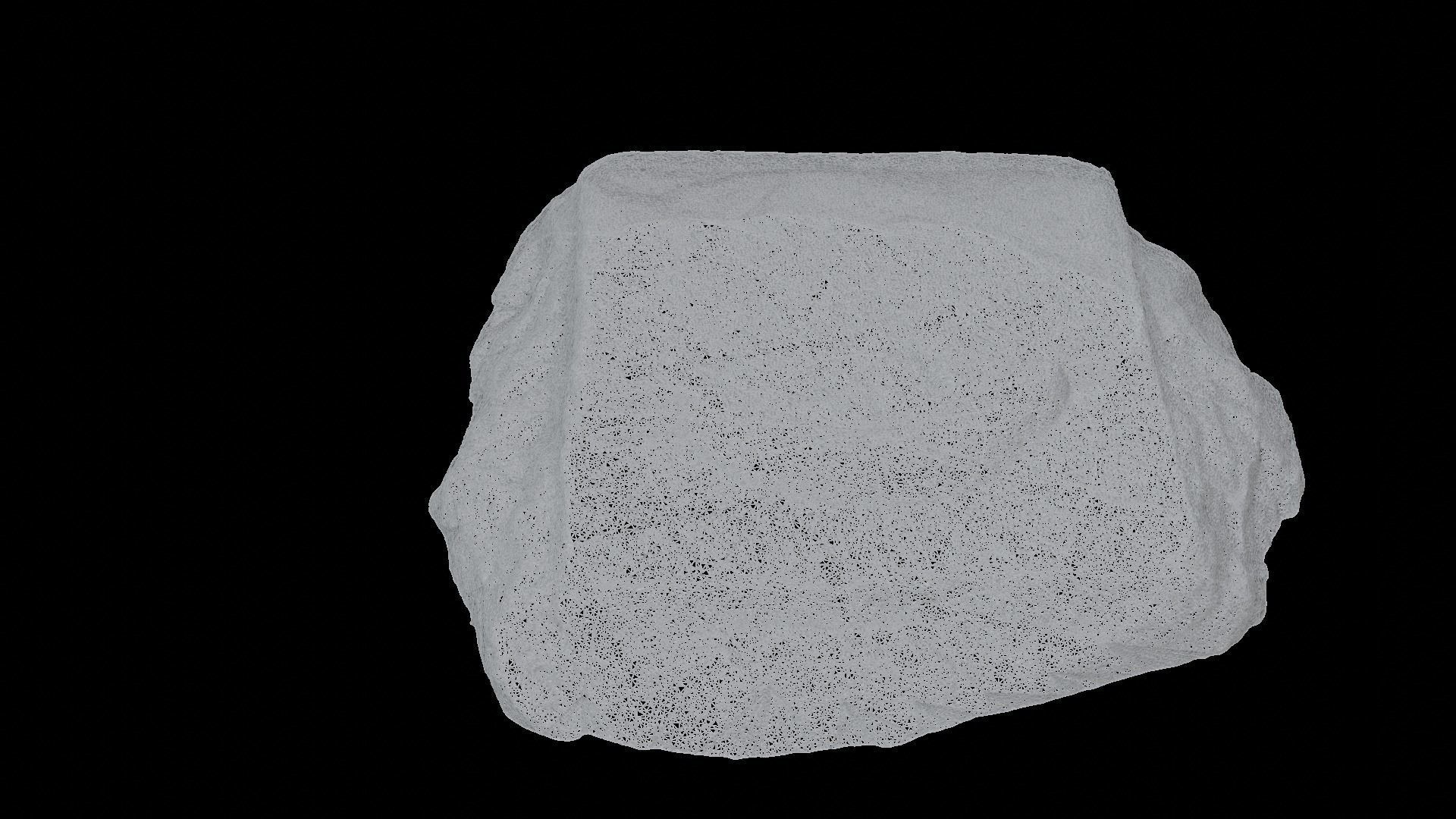 Korea Traditional Foundation Stone 3D model_6