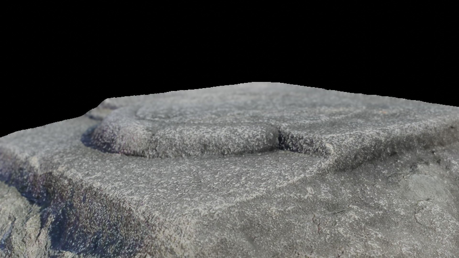 Korea Traditional Foundation Stone 3D model_3