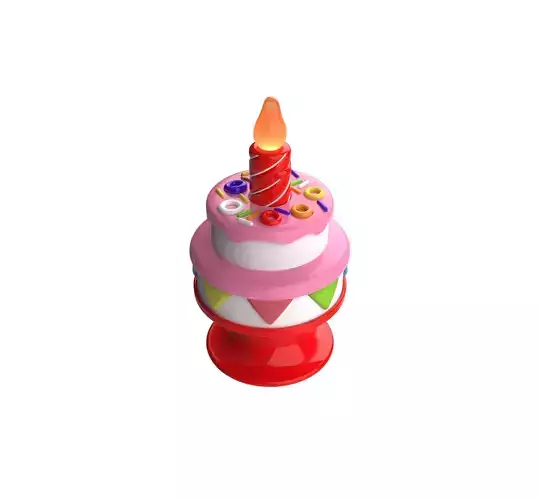 Toy Cake - 3D Model 3D model