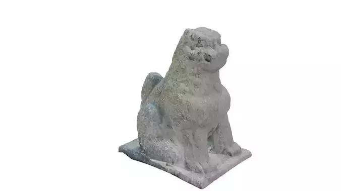 Korean Traditional Lion Statue