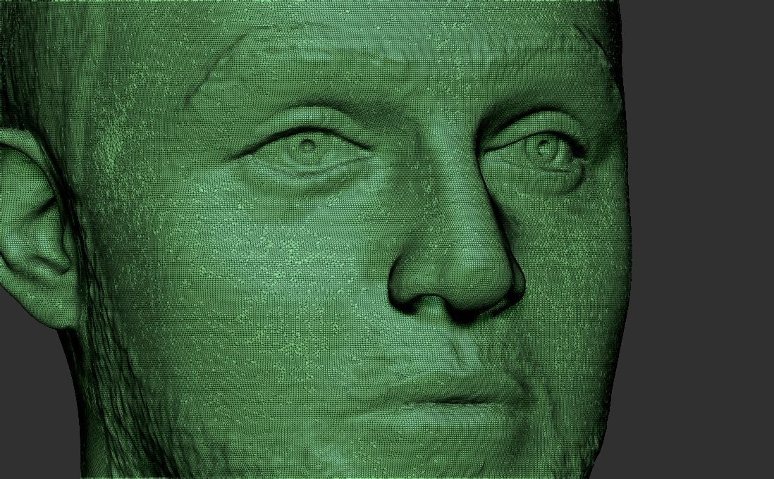 Mac Miller bust for 3D printing 3D print model_31