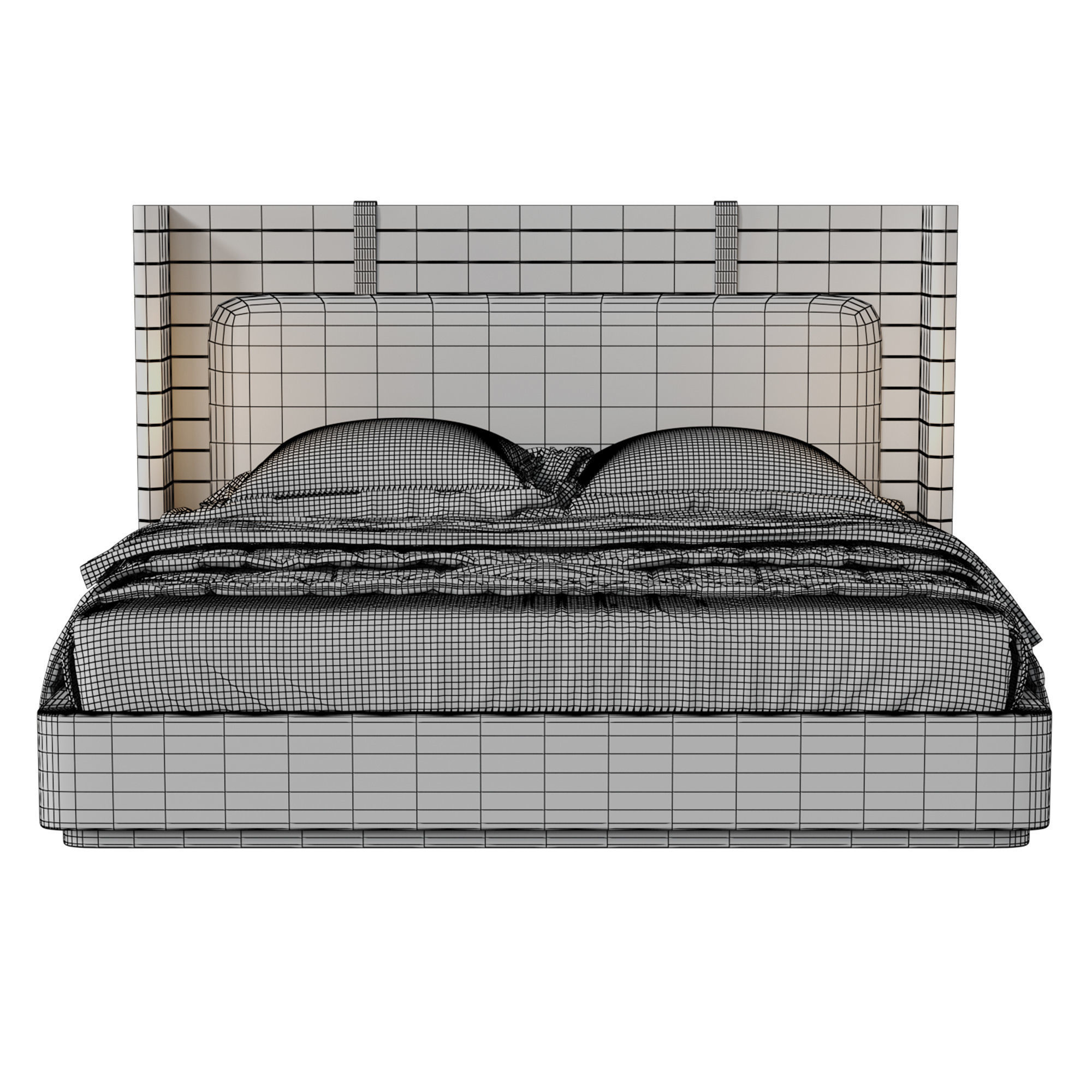 Perry Bed 3D model_2