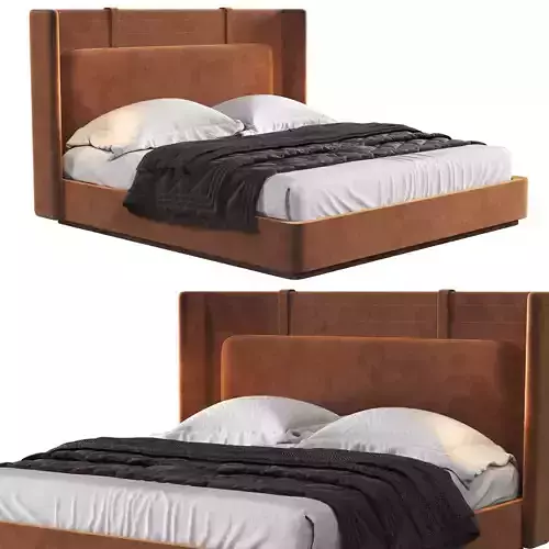 Perry Bed 3D model