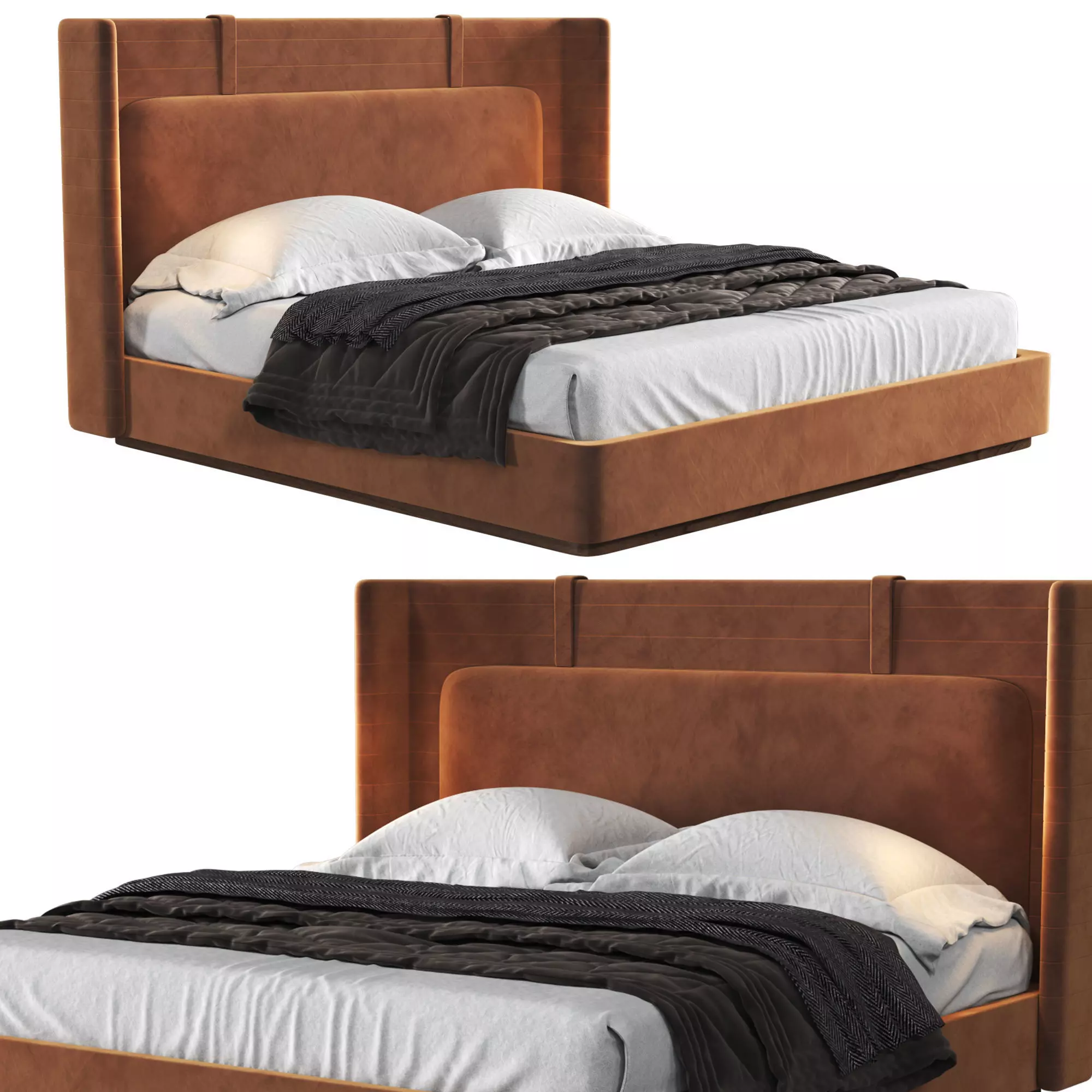 Perry Bed 3D model_0