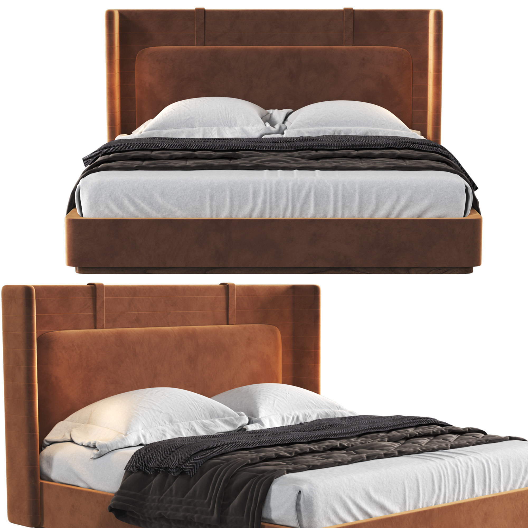 Perry Bed 3D model_1