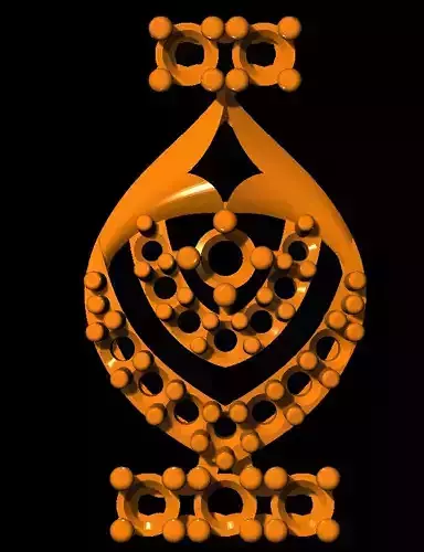 sidepiece orange sphere