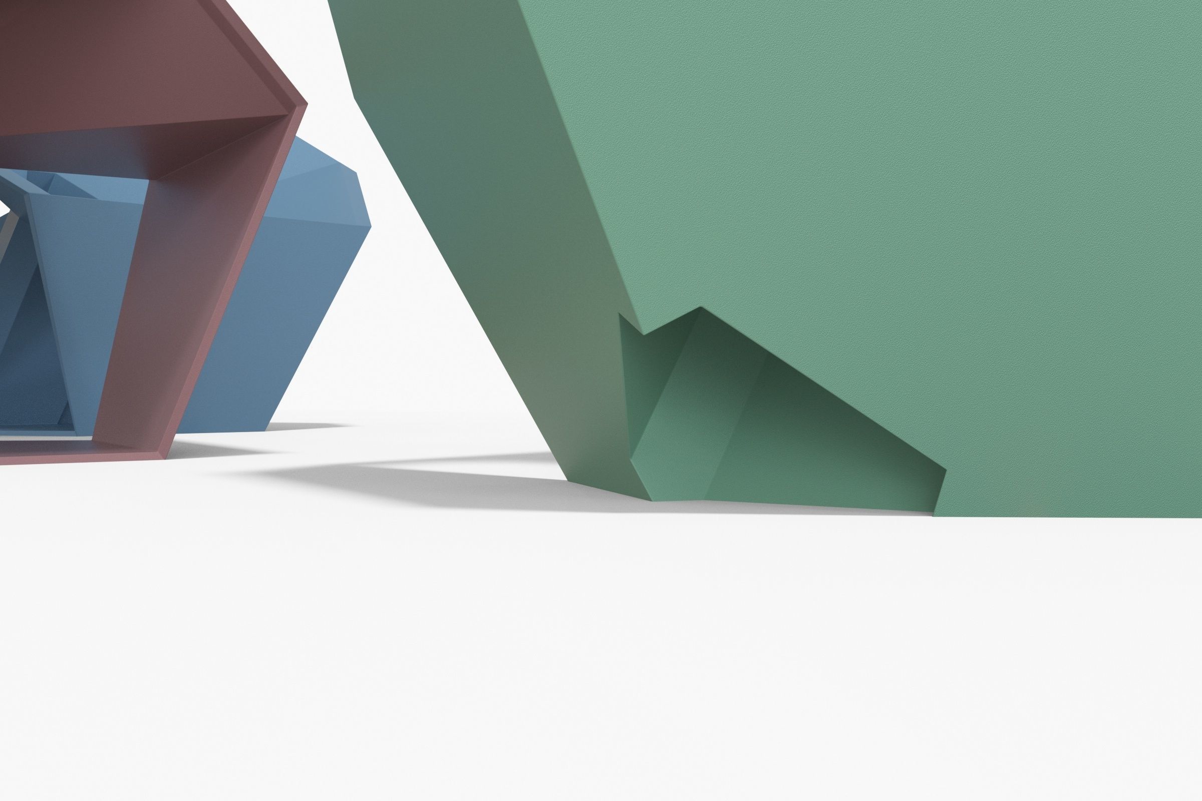 Dodekahedron Chair 3D model_5