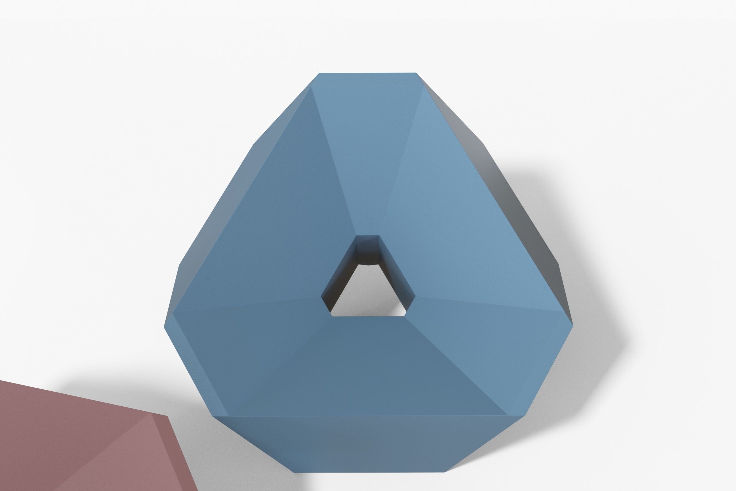 Dodekahedron Chair 3D model_6