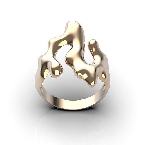 Melt Ring 3D print model