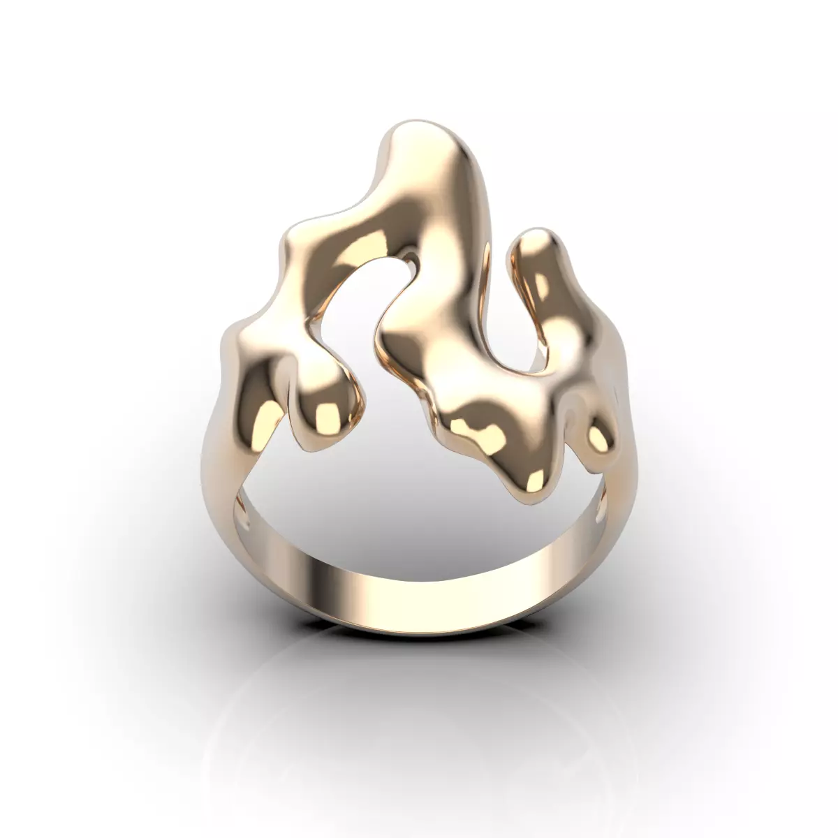 Melt Ring 3D print model
