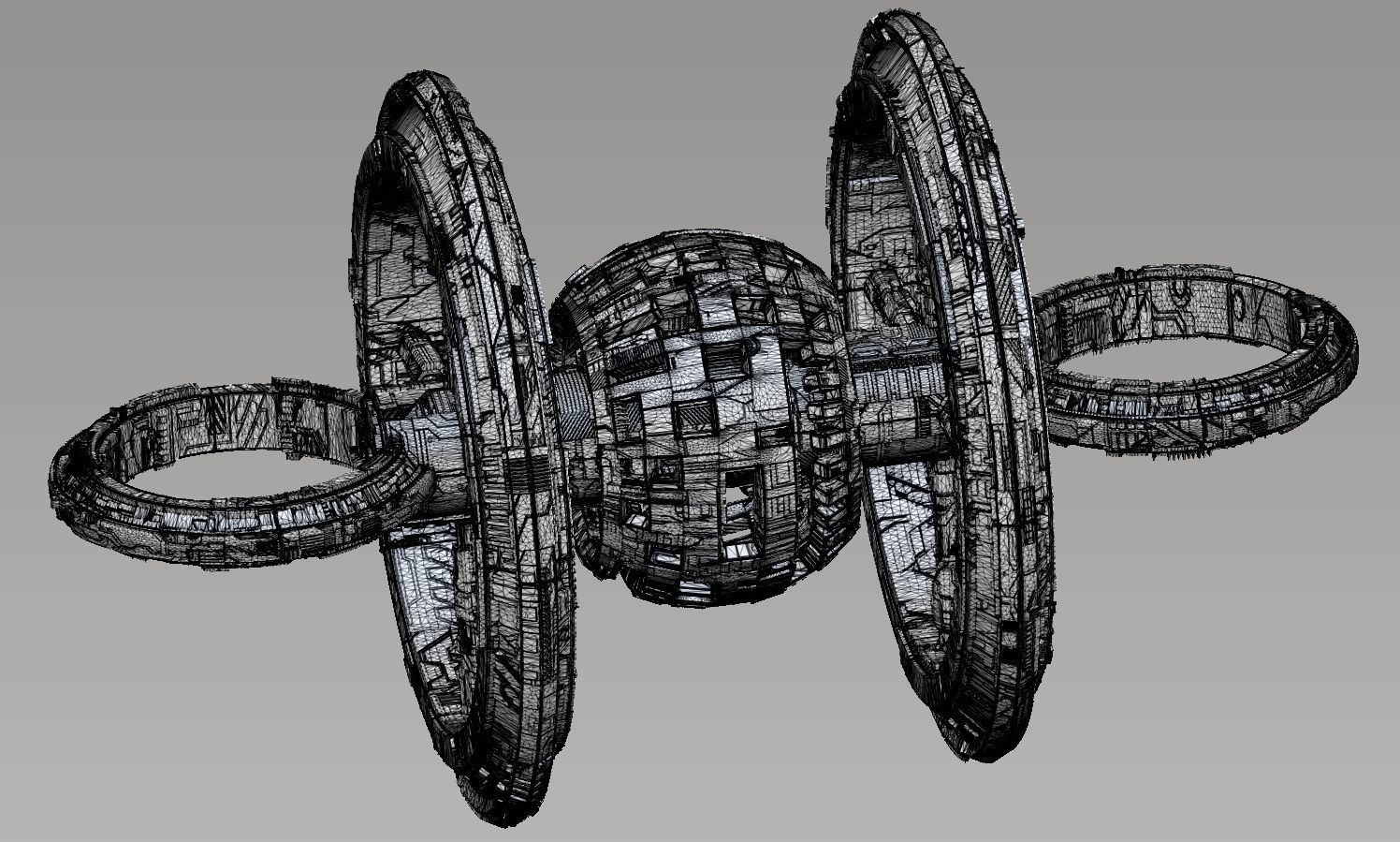 space equipment node 00101 3D model_5