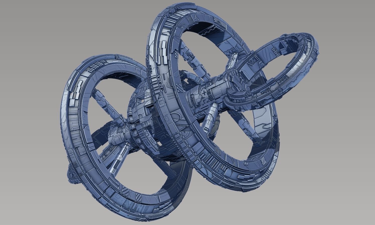 space equipment node 00101 3D model_25