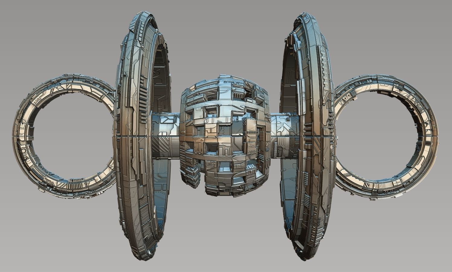 space equipment node 00101 3D model_21