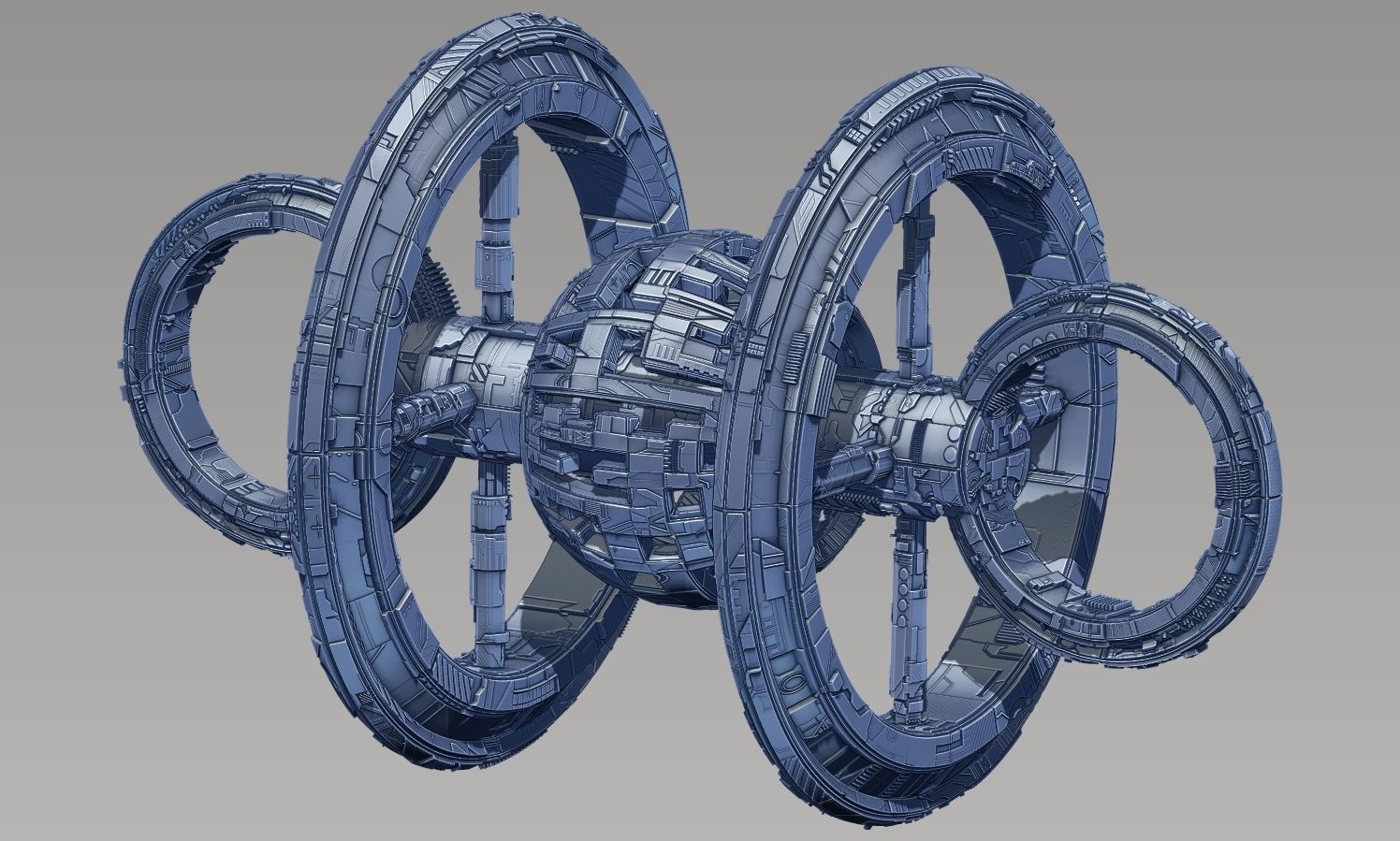 space equipment node 00101 3D model_1
