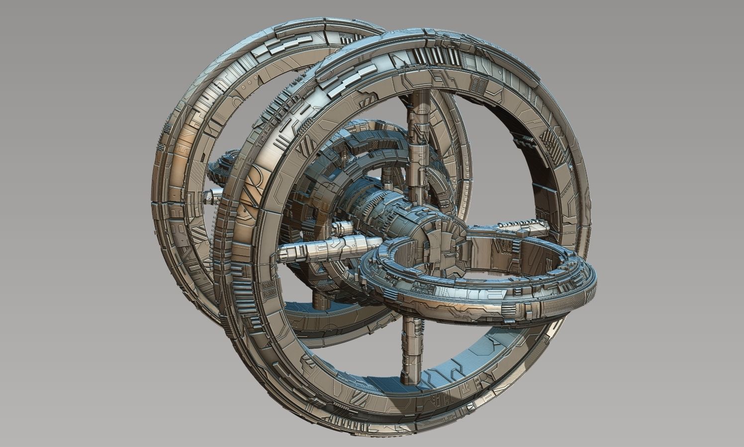 space equipment node 00101 3D model_12