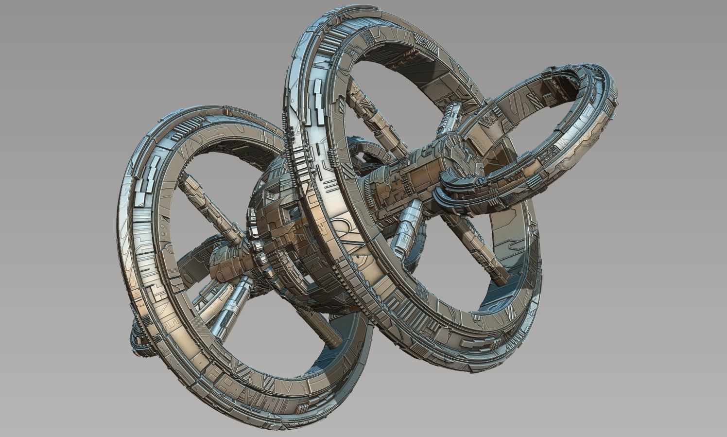 space equipment node 00101 3D model_24