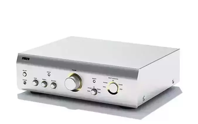 Silver Electronic Sound Amplifier