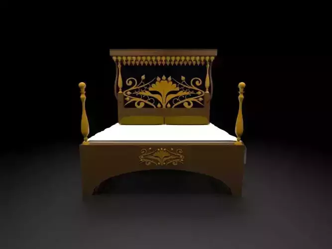wooden Bedset