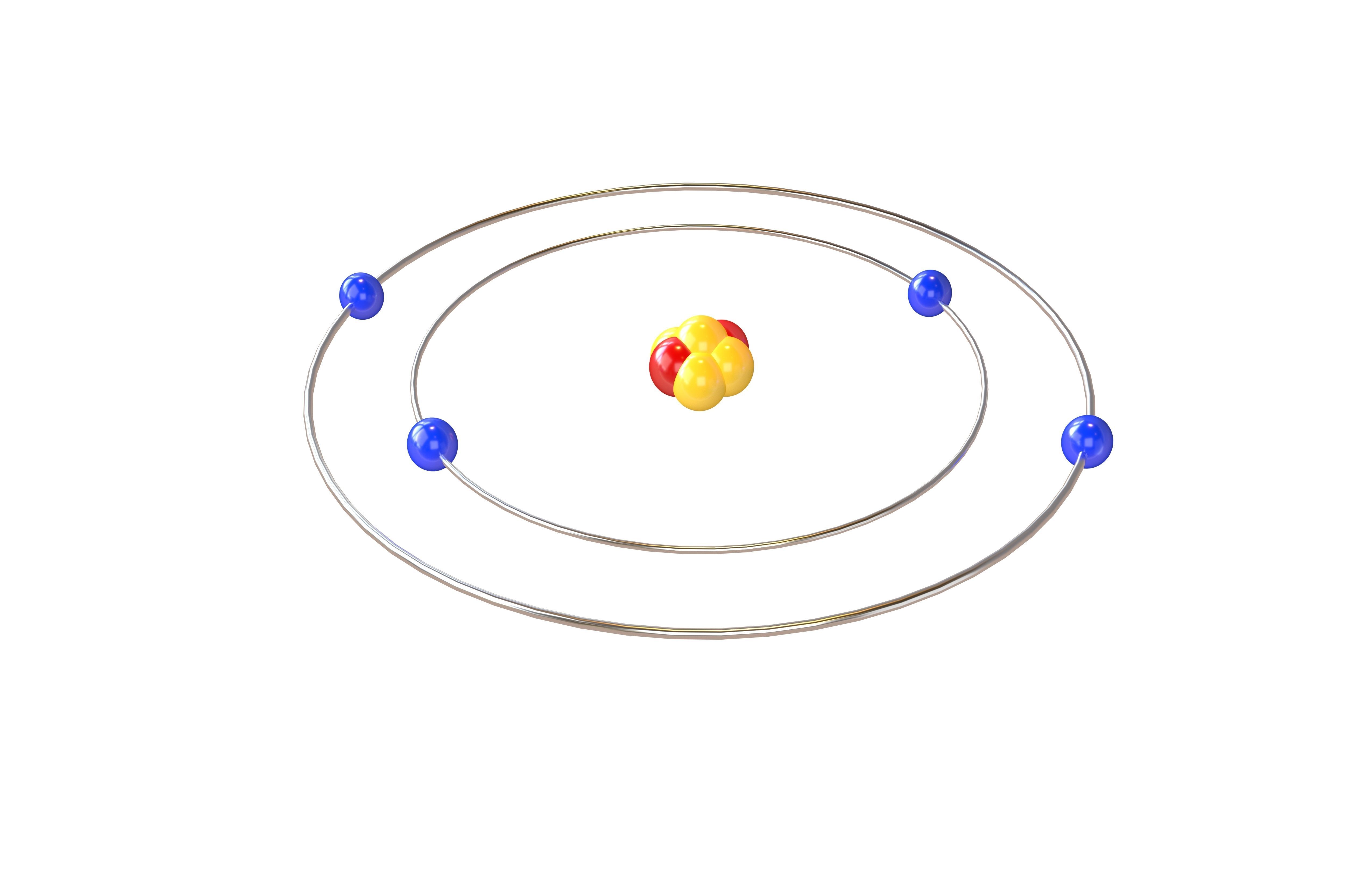 Beryllium Chemical Element v1 001 Low-poly 3D model_3