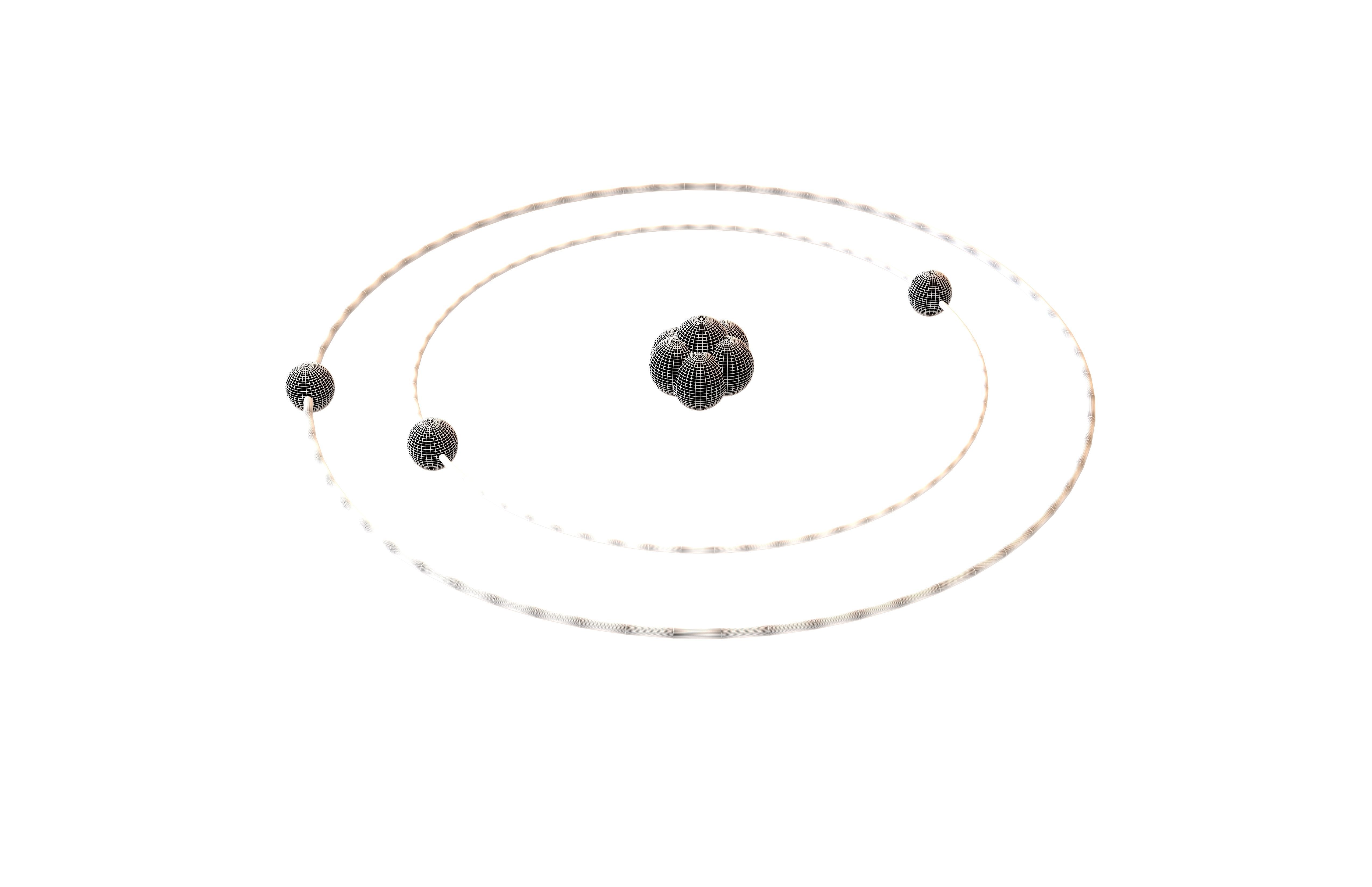 Beryllium Chemical Element v1 002 Low-poly 3D model_7