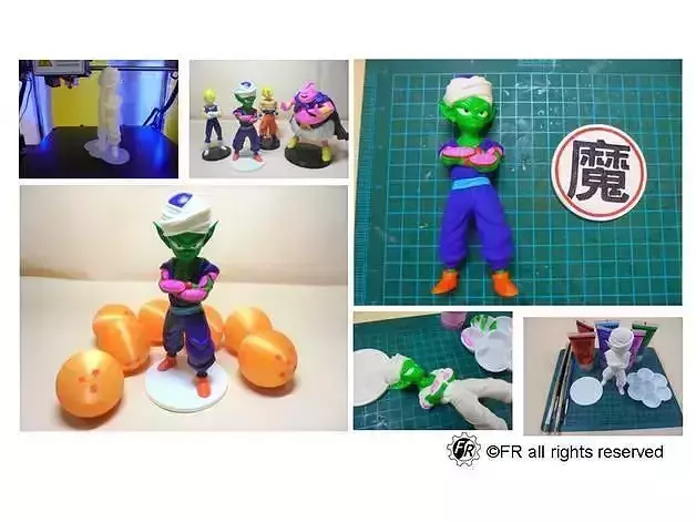 piccolo super ball bragoball z 3D print model