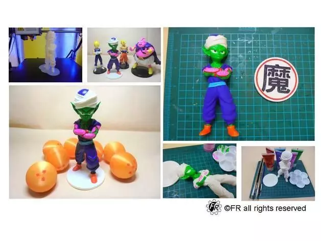 piccolo super ball bragoball z 3D print model_0