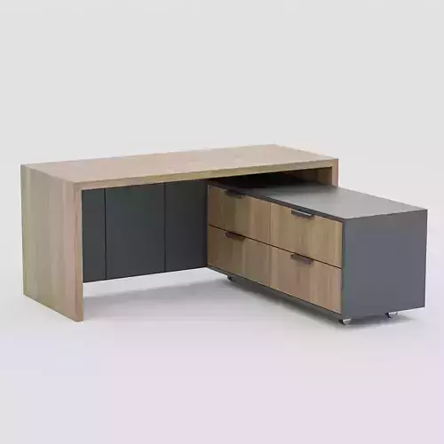 Office Desk with Storage