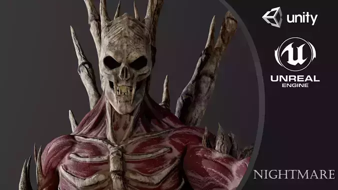 Nurarihyon Gantz O Low-poly 3D model