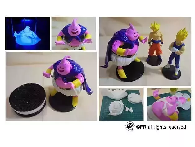 majin boo bragon ball z 3D print model