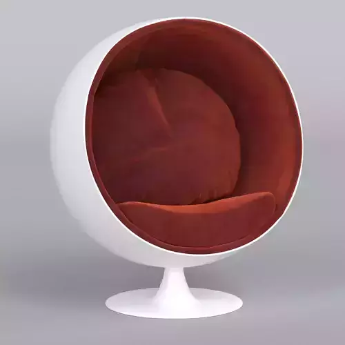 Ball Chair Premium Cashmere 3D model