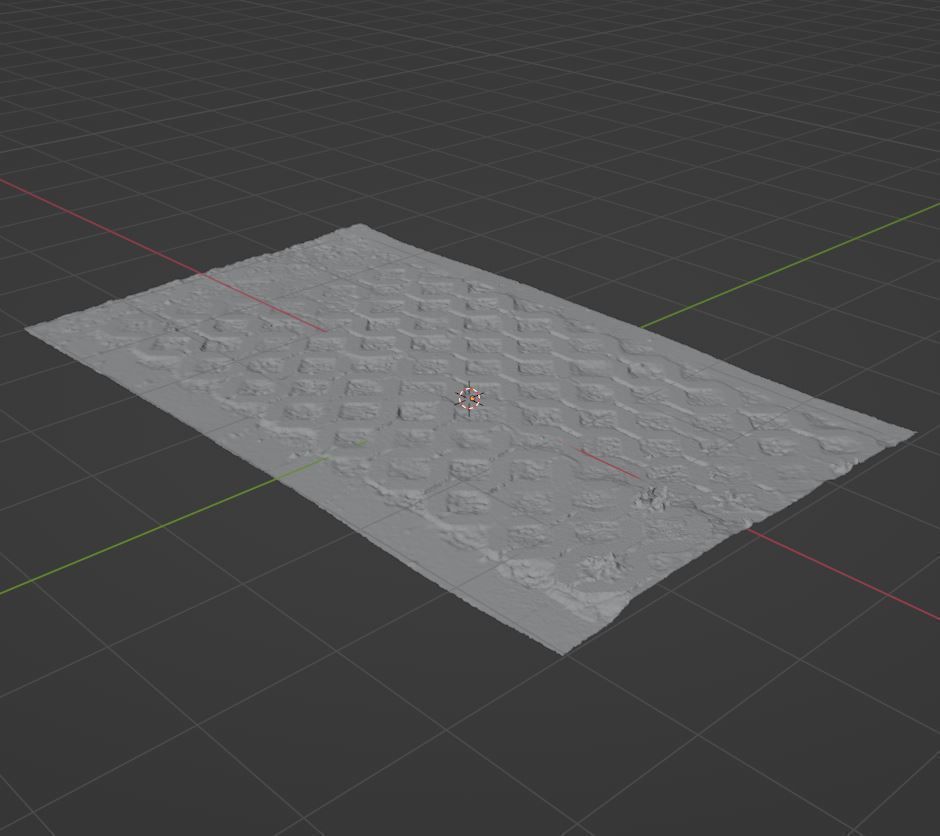 Stone Path 3D model_9