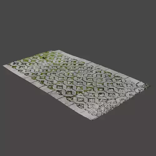 Stone Path 3D model